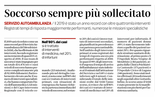 Corriere del Ticino.03.03.2020