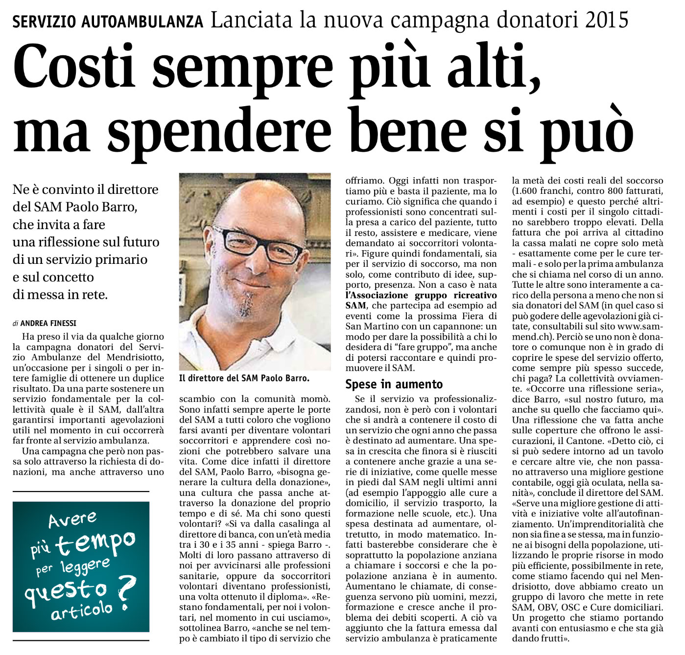 Giornale del Popolo 28.10.2015